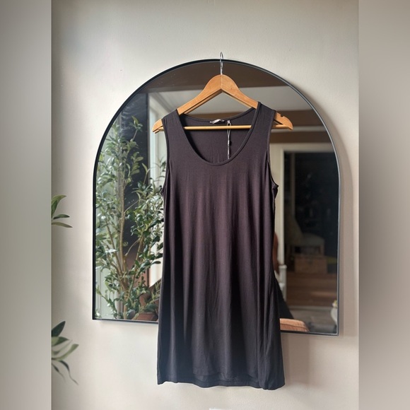 Sandwhich | new with tags essentials black tank dress | size large - Picture 3 of 4